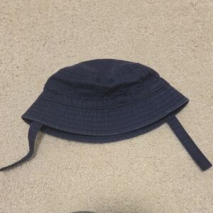 FREE With Bundle Over $15 Gymboree Baby Navy Bucket Hat with Chin Straps
